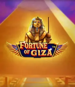 Step into the timeless world of the Fortune of Giza game by Pragmatic Play, highlighting a majestic depiction of a Pharaoh amid the iconic pyramid backdrop. This image conveys the glory of Egyptian culture, ideal for those interested in ancient civilizations, offering a captivating gaming experience.